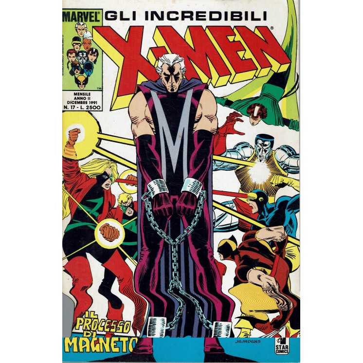Gli incredibili X Men n. 17 il processo di Magneto ed. Star Comics