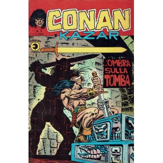 Conan e Kazar  5 un ombra sulla tomba di Buscema ed. Corno SU37