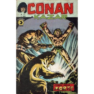 Conan e Kazar 11 l'ombra della morte di Buscema ed. Corno SU37