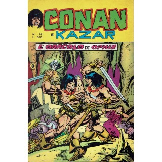 Conan e Kazar 28 l'oracolo di Ophir di Buscema ed. Corno SU37