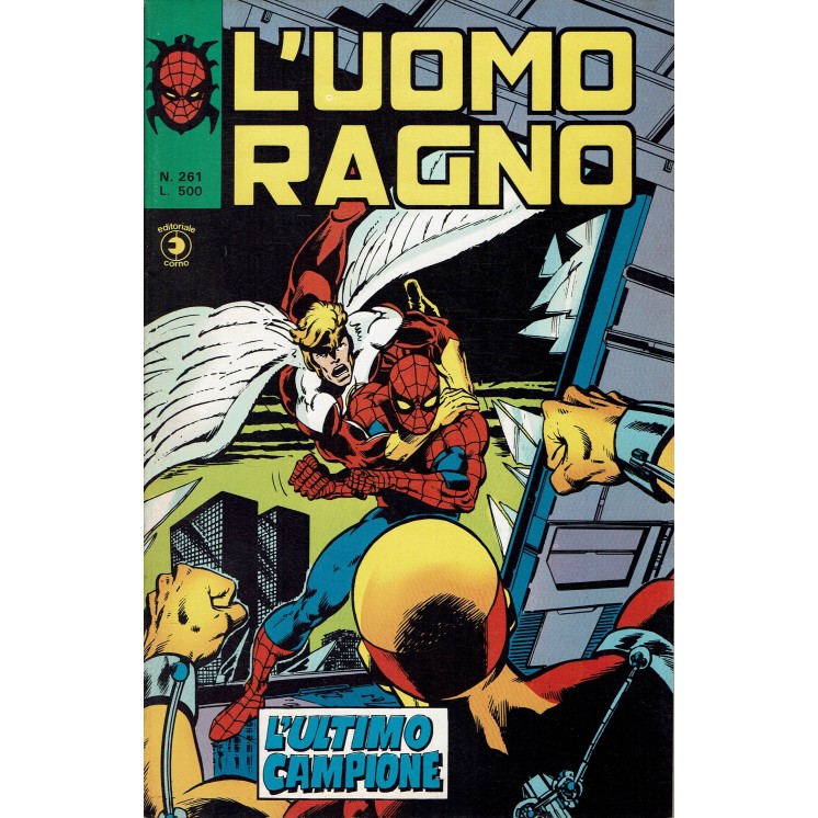 L'Uomo Ragno n.261 l'ultimo campione ed.Corno