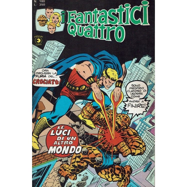 I Fantastici Quattro n. 180 le luci di un altro mondo di Kirby ed. Corno