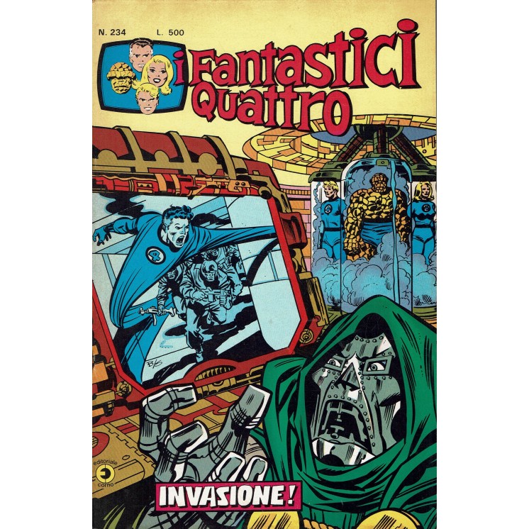 I Fantastici Quattro n.234 invasione ! ed. Corno