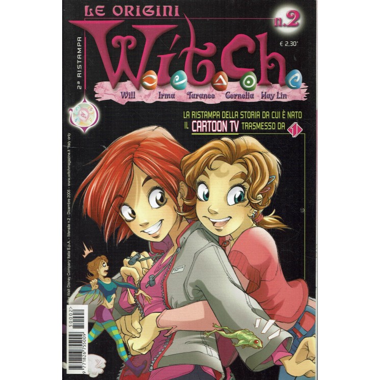 Witch le Origini  2 RISTAMPA ed. Walt Disney Company Italia Srl