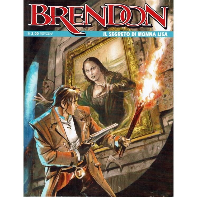 Brendon  77 il segreto di Monna Lisa di Chiaverotti ed. Bonelli