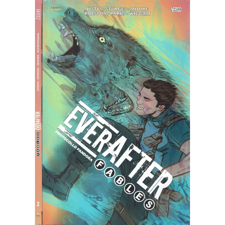 Everafter protocollo Pandora 1/2 COMPLETA di Moore Wiggam ed. LION SU30