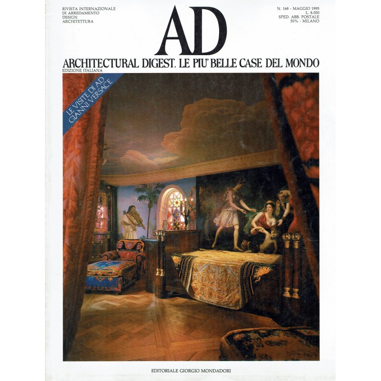 AD architectural digest le piu belle case del mondo 168 ed. Mondadori FF14