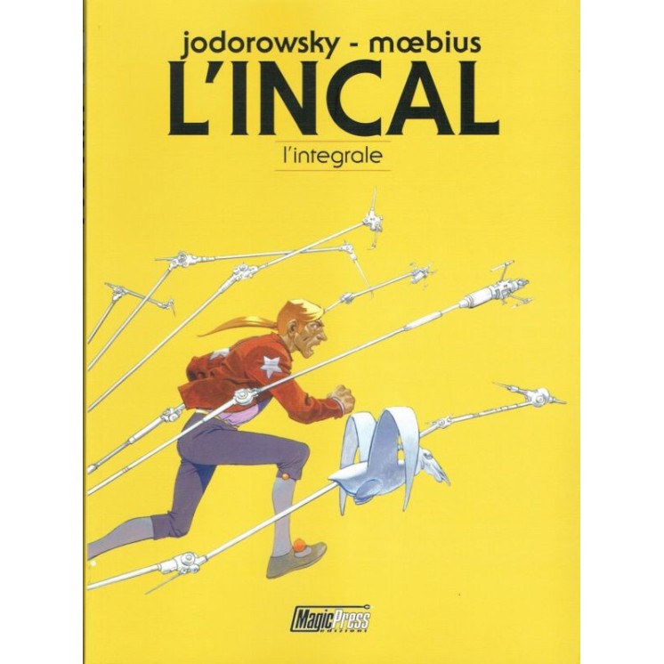 l'INCAL versione integrale di Jodorowsky Moebius ed.Magic Press ROVINATO FU41