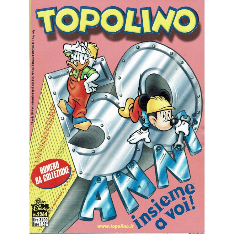 Topolino n.2264 ed.Walt Disney Mondadori