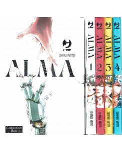 Alma 1/4 serie COMPLETA Collection box di Shinji Mito ed. JPop NUOVO SC08