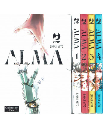 Alma 1/4 serie COMPLETA Collection box di Shinji Mito ed. JPop NUOVO SC08