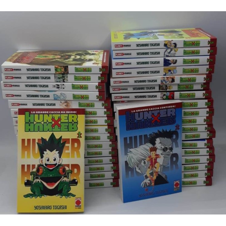 HUNTER X HUNTER 1/36 COMPLETA di Togashi RISTAMPE NUOVO ed. Panini SC01