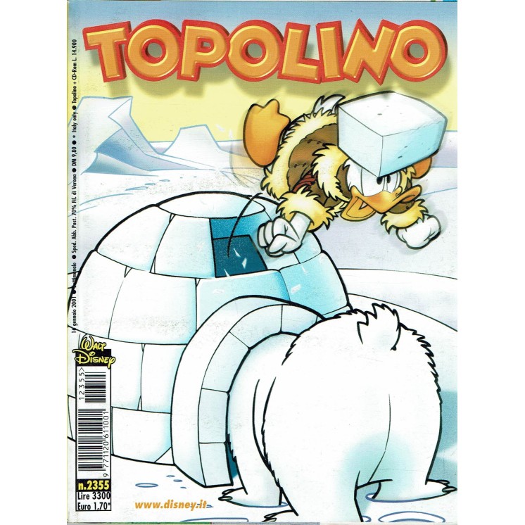 Topolino n.2355 ed. Walt Disney