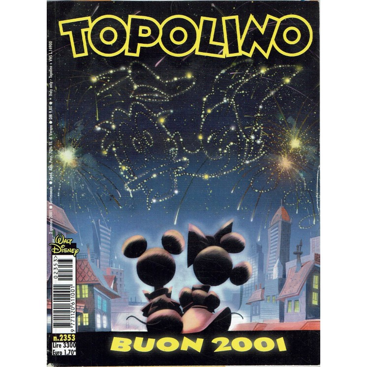 Topolino n.2353 Buon 2001 ed. Walt Disney
