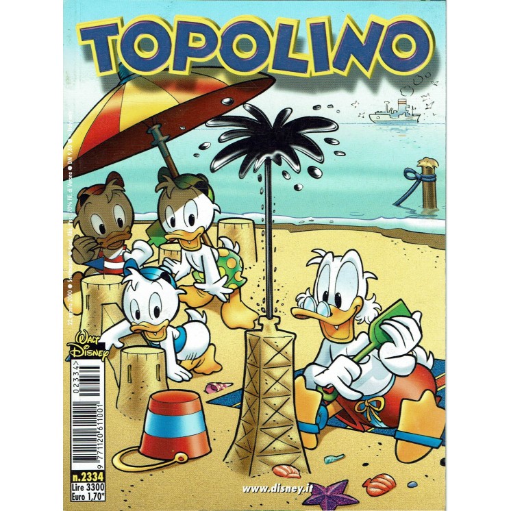Topolino n.2334 ed. Walt Disney