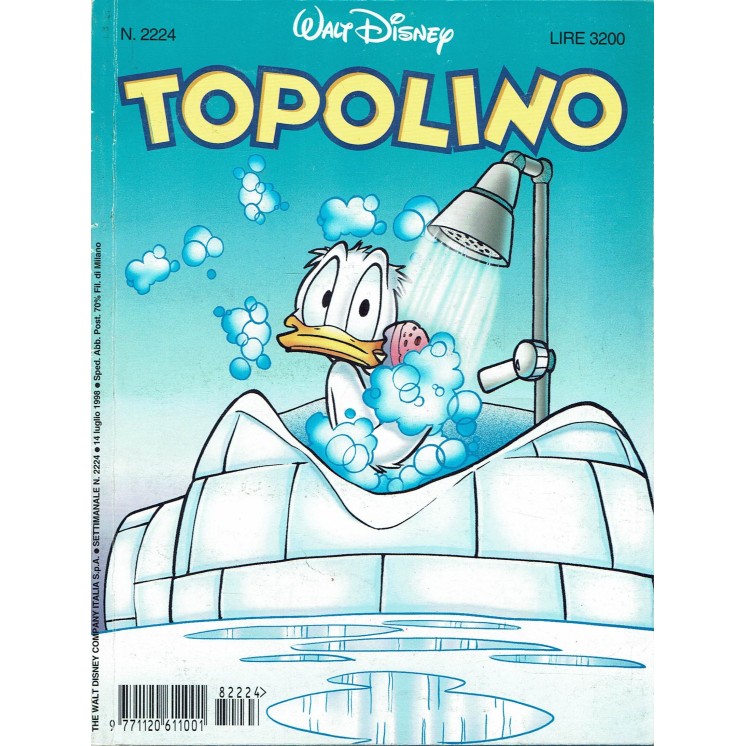 Topolino n.2224 ed. Walt Disney