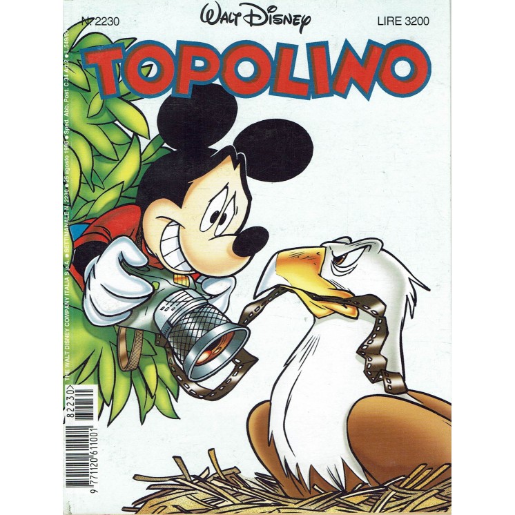 Topolino n.2230 ed. Walt Disney