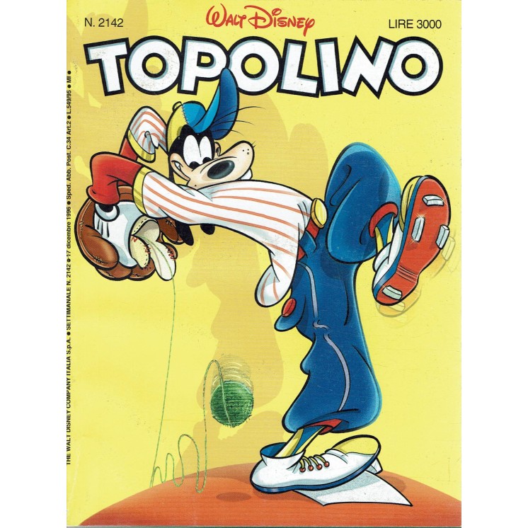 Topolino n.2142 ed. Walt Disney