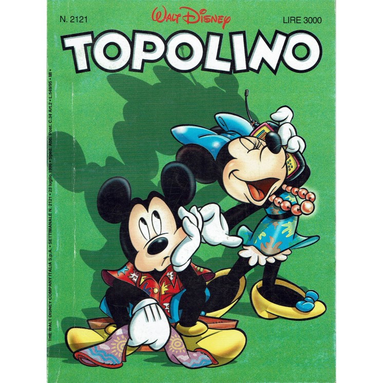 Topolino n.2121 ed. Walt Disney