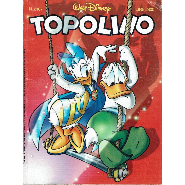 Topolino n.2107 ed. Walt Disney