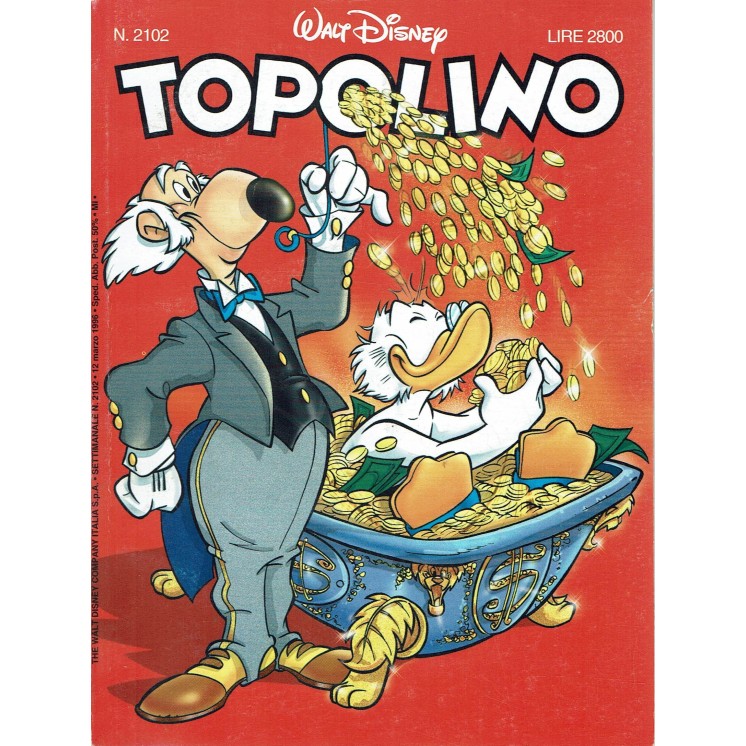 Topolino n.2102 ed. Walt Disney