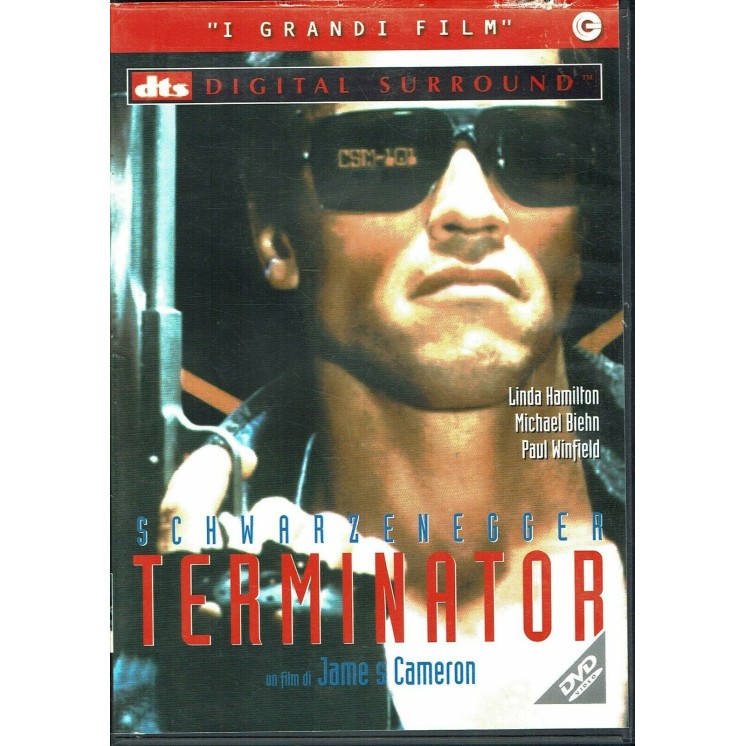 DVD Terminator con Arnold Schwrzenegger ITA USATO B23