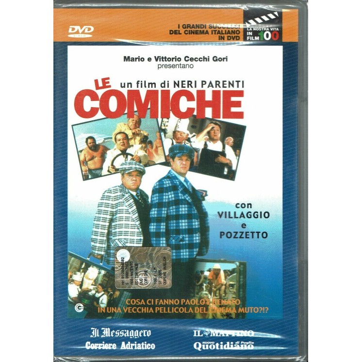 DVD LE COMICHE con villaggio Pozzetto i grandi successi 31 ITA NUOVO