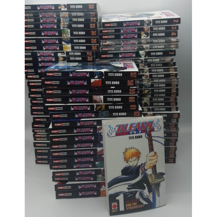 Bleach 1/74 serie COMPLETA di Tite Kubo ed. Panini SC02