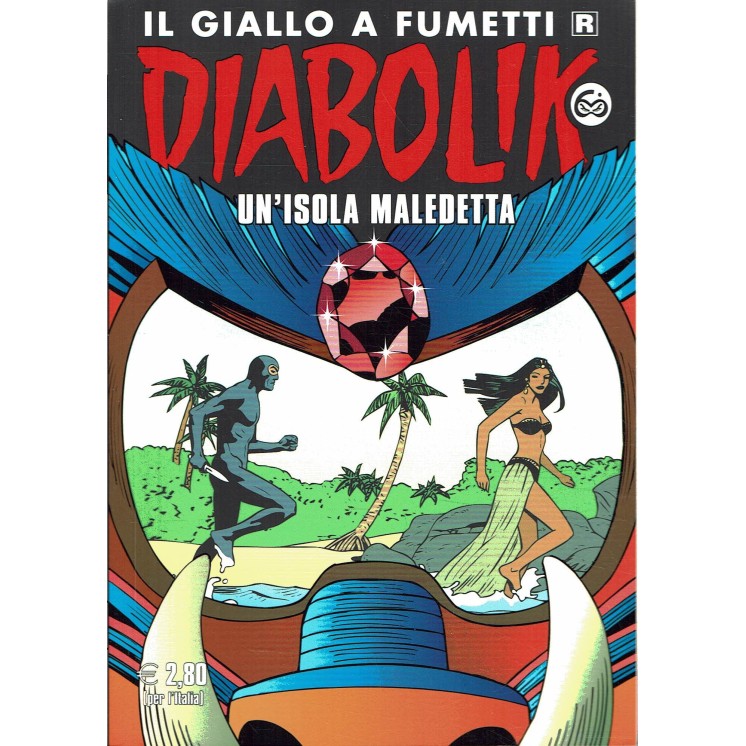 DIABOLIK Ristampa Bianca  726 un isola maledetta ed. Astorina