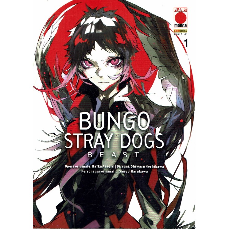 Bungo Stray Dogs Beast   1 di Asagiri Harukawa NUOVO ed. Panini Comics
