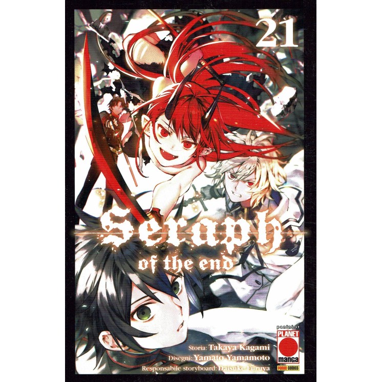 Seraph of The End 21 di Kagami Yamamoto NUOVO ed. Panini Comics