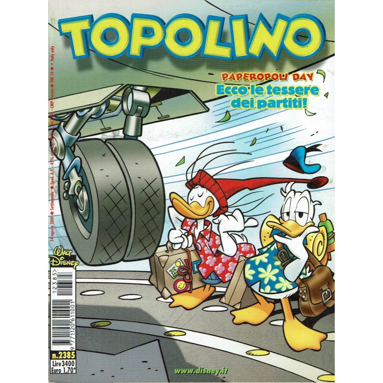 Topolino n.2385 Walt Disney ed. Mondadori