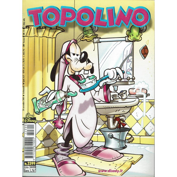 Topolino n.2399 Walt Disney ed. Mondadori