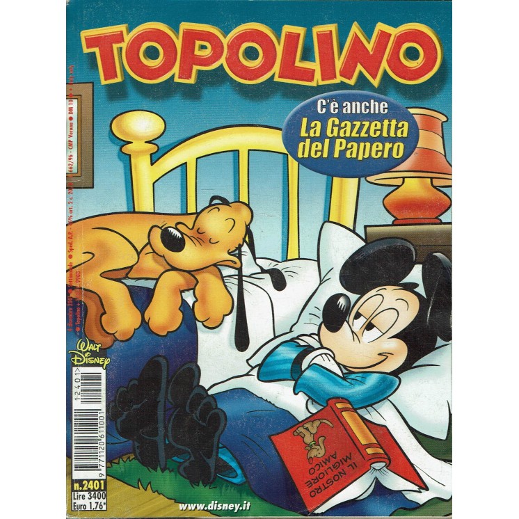 Topolino n.2401 Walt Disney ed. Mondadori