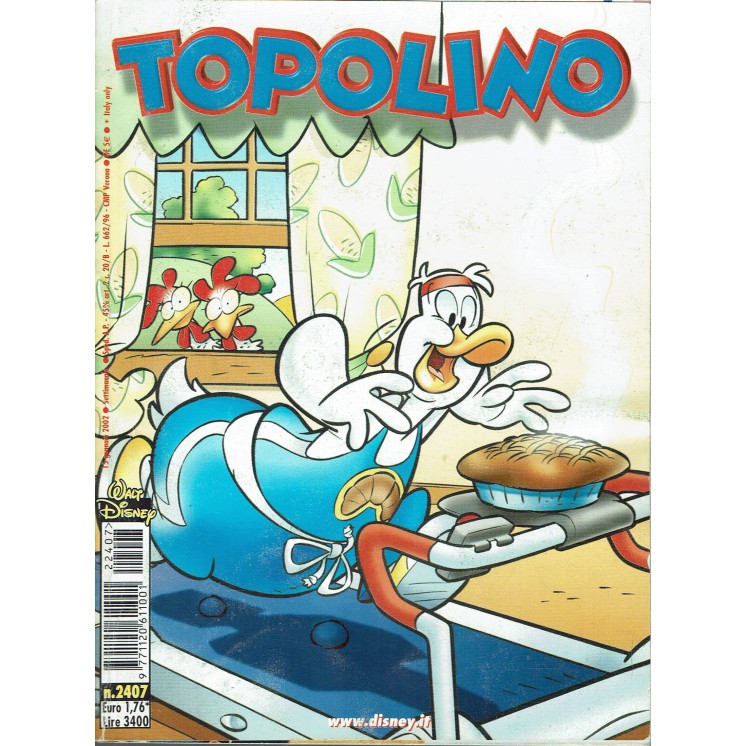 Topolino n.2407 Walt Disney ed. Mondadori