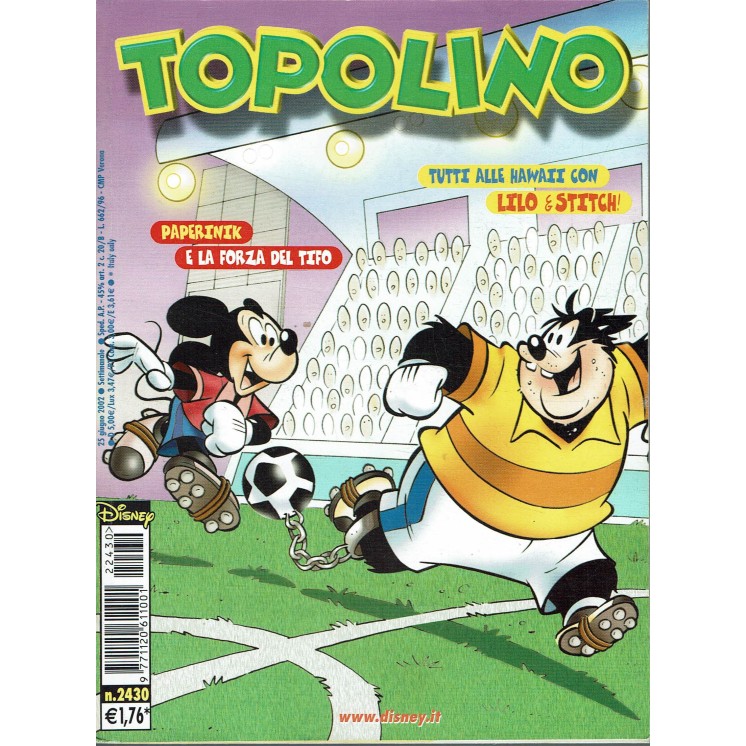 Topolino n.2430 Walt Disney ed. Mondadori