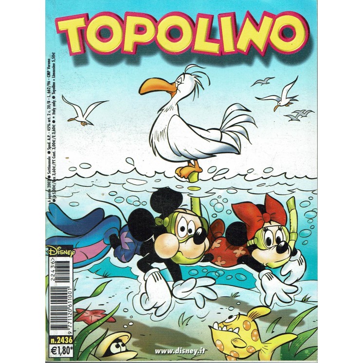 Topolino n.2436 Walt Disney ed. Mondadori