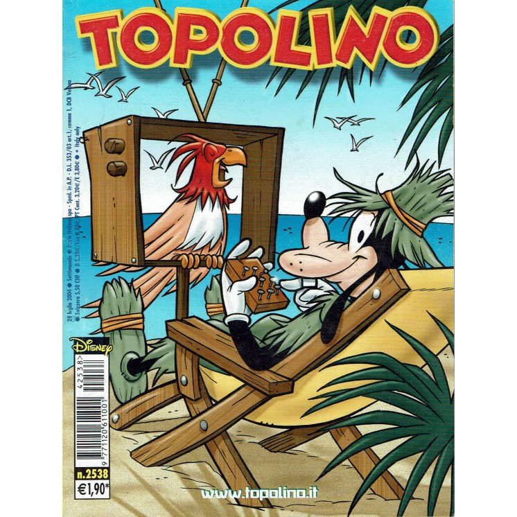 Topolino n.2538 Walt Disney ed. Mondadori