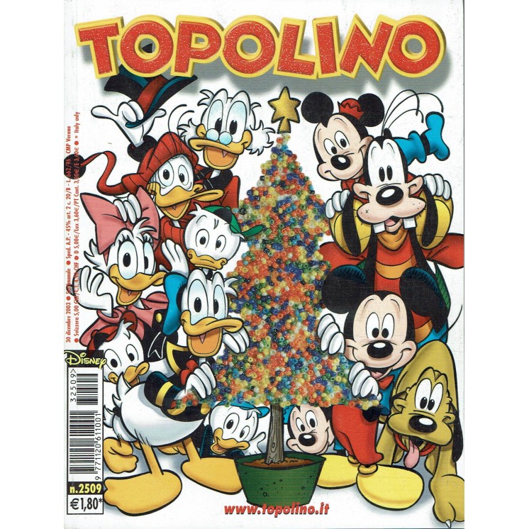 Topolino n.2509 Walt Disney ed. Mondadori