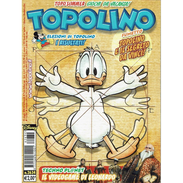 Topolino n.2634 Walt Disney ed. Mondadori