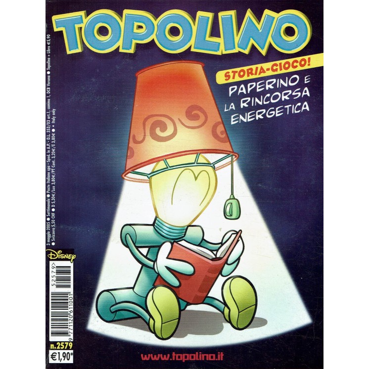 Topolino n.2579 Walt Disney ed. Mondadori