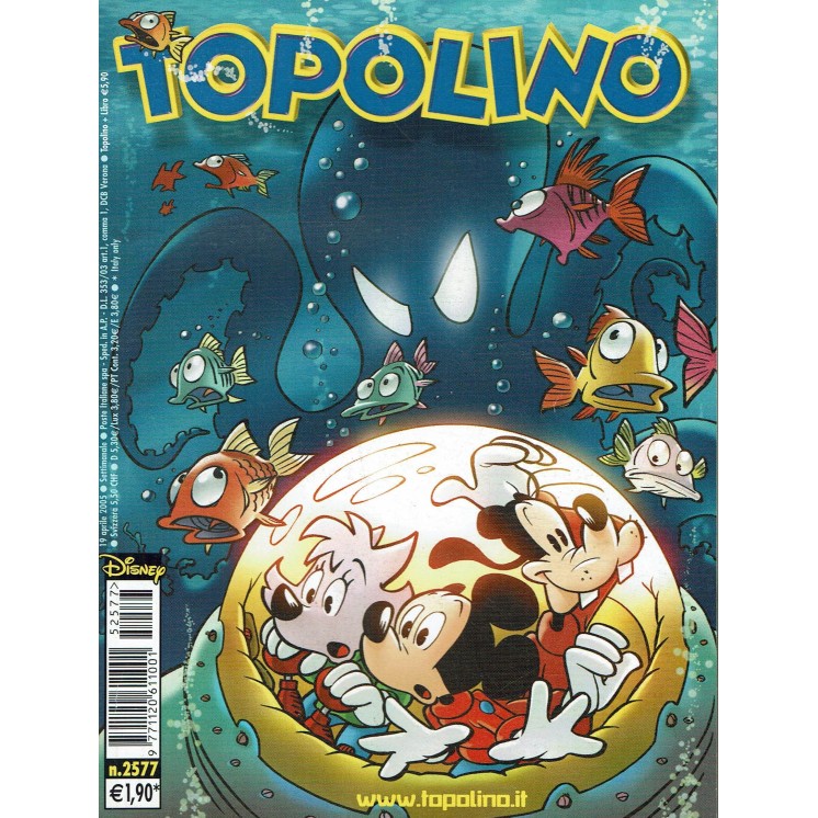 Topolino n.2577 Walt Disney ed. Mondadori