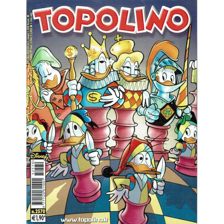 Topolino n.2570 Walt Disney ed. Mondadori