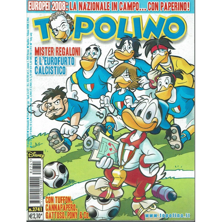Topolino n.2741 Walt Disney ed. Mondadori