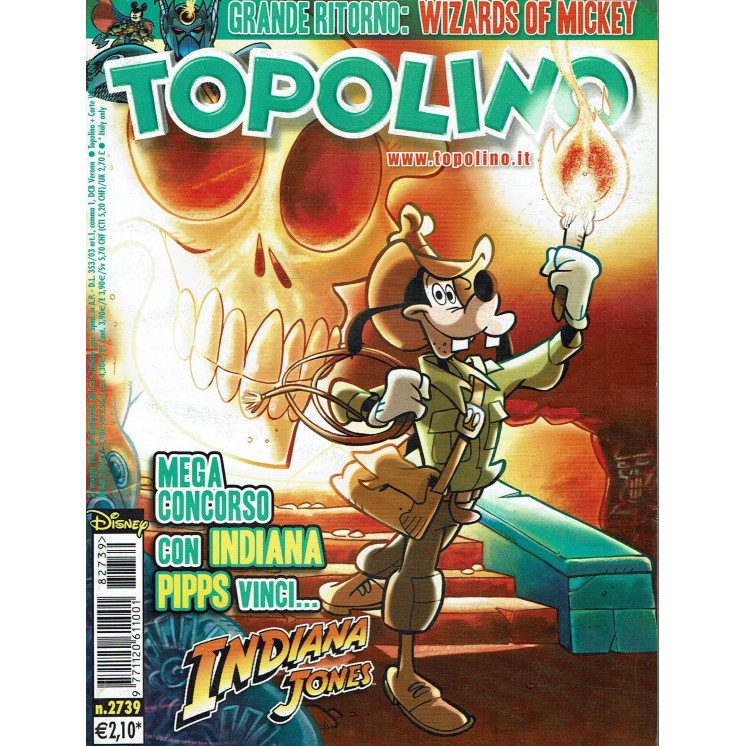 Topolino n.2739 Walt Disney ed. Mondadori
