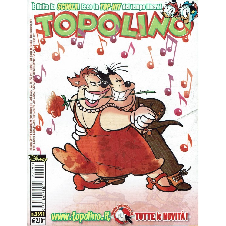 Topolino n.2691 Walt Disney ed. Mondadori