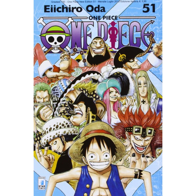 One Piece New Edition 51 di Eiichiro Oda - NUOVO ed. Star Comics 4,30€