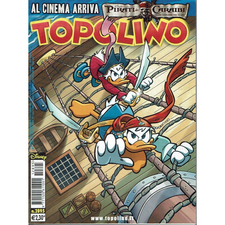 Topolino n.2895 Walt Disney ed. Mondadori