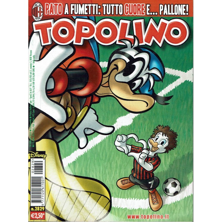 Topolino n.2829 Walt Disney ed. Mondadori