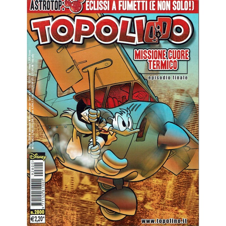 Topolino n.2801 Walt Disney ed. Mondadori